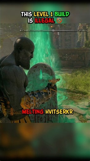 LEVEL 1 Permafrost Axe Build vs Red Skull Hvitserkr! 🤯 | GoWR GMGOW #gmgow #nodamage #maxlevel