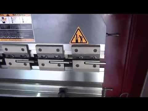 GMC CNC Press Brake Set up and Punch Adjustment