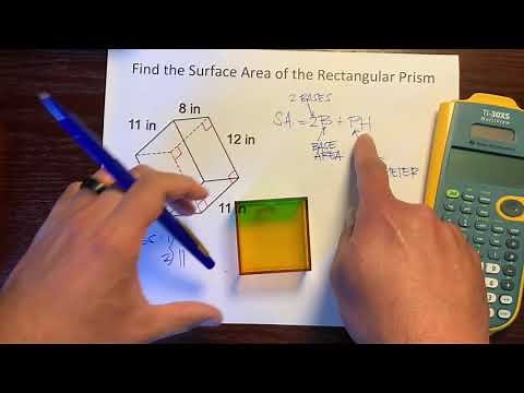 Surface Area of a Rectangular Prism
