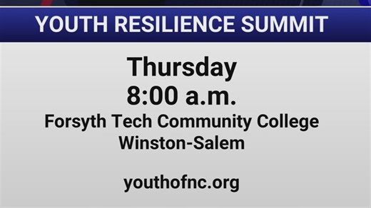Youth Resilience Summit at Forsyth Technical Community College in Winston-Salem