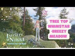 How to Get the Whimstar on Top of the Tree 🌳 | Breeze Meadow - Infinity Nikki Guide