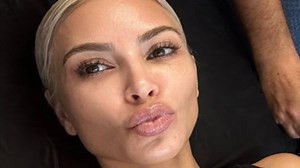 Kim Kardashian shows off tinier-than-ever stomach during weight-loss treatment