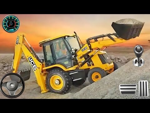 Village JCB Excavator And JCB Game || Heavy JCB Construction Game || Android Gameplay
