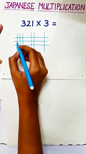 Mind-Blowing Japanese Multiplication Trick! 😲🔥 | Multiply Faster Than Ever!#JapaneseMultiplication