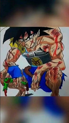 drawing bardock