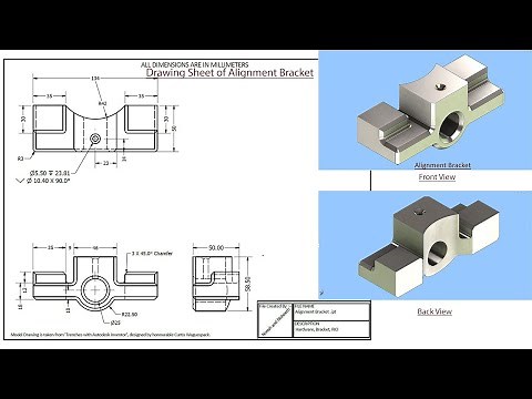 Alignment Bracket || Siemens NX Tutorial