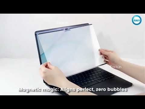 Magnetic Screen Protector For Macbook from Saco