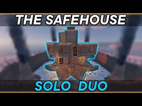 THE SAFEHOUSE - QUAD Bunker Solo Duo Rust Base Design 2022