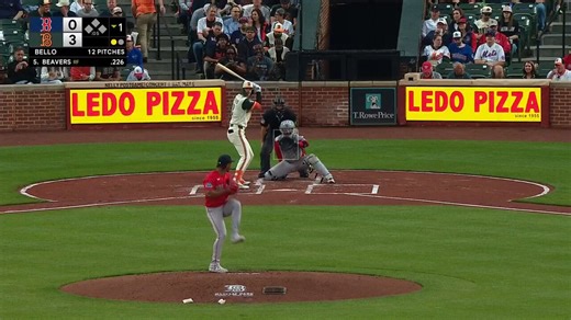 Dylan Beavers wanted in on the home run party! Make that three homers for the O’s this inning