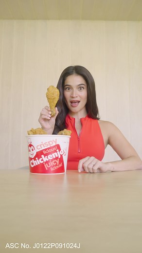 Ang pinakamasarap for me na Jollibee Chickenjoy is now at its biggest! Cravings satisfied for only Php 82 (price varies) pa rin! No doubt that #ThisIsMyChickenjoyest 🍗🎉 ASC No. J0122P091024J