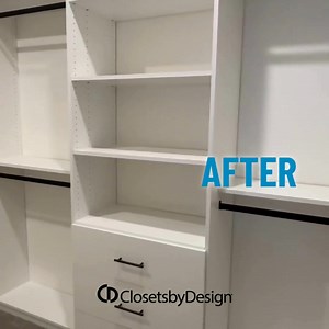Closets by Design works with any budget. Gain space instantly with custom storage solutions. | Closets By Design