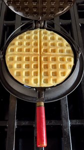 13K views · 281 reactions | 100 year old waffle iron does not disappoint. One of my favorite and most difficult restorations. Reseasoning takes for ever! #CastIron #vintage #restoration #waffles | Cast That Iron | Facebook