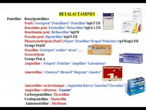 Classification des médicaments (antibiotiques )