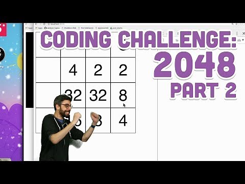 Coding Challenge #94: 2048 - Part 2