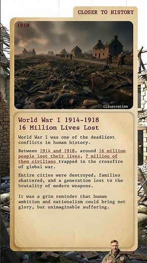 World War I: 16 Million Lives Lost | The War That Changed Humanity
