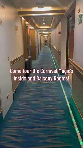 Carnival Magic Staterooms: Inside & Balcony Room Tour