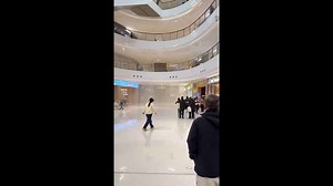 Ceiling collapses at Chinese mall just days after opening, several left with injuries