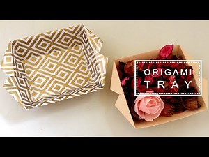 Origami Tray