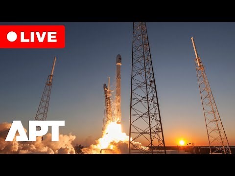 NASA Live | SpaceX Live | LIVE SpaceX Launches Two Moon Landing Missions In One Rocket | US News