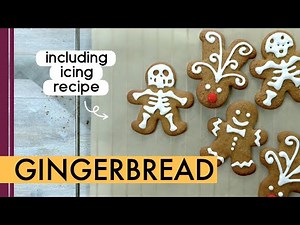 Gingerbread man recipe including easy icing recipe | Easy Christmas cookies tutorial
