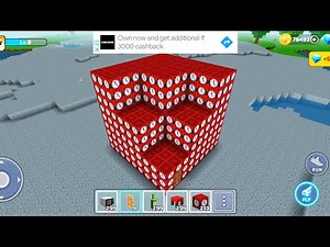 Block Craft World Gameplay #25 (iOS & Android) | TNT BC 3D Logo 🏠