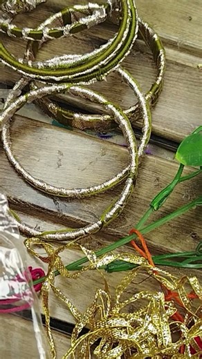 ✨ Easy DIY Handmade Bangles | Craft Jewellery #Shorts