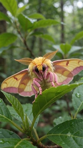 🦋 This Insect Looks Too Beautiful to Be Real! 😱