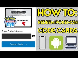 How to Redeem Pokemon TCG Code Cards on iPhone & Android & PC for PTCGL