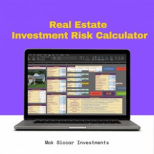 Real Estate Investment Calculator, ROI Calculator, Mortgage Calculator, Gross Rent Multiplier, CAP Rate, 1% Rule, Rental {formulas-locked} - Etsy UK