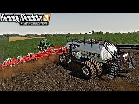 Testing The Bourgault DLC Seeders! | Lone Oak Farm | Farming Simulator 19