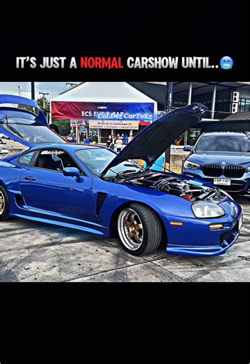 Exciting Car Show Featuring Stunning Supras