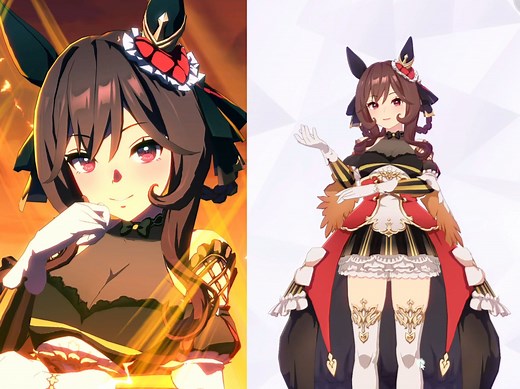 强而有力的肉体啊！贵妇人固有动画\u002F服装演示【赛马娘 Pretty Derby】