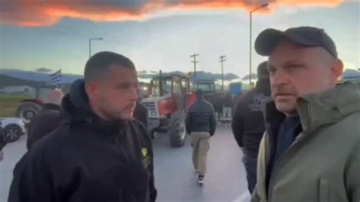 Ρουβίκωνας | ‼️Πριν λίγο στο μπλόκο της Θήβας Δήλωση του προέδρου του Αγροτικού Συλλόγου Θήβας, Κώστα Παπαδάκη. Ισχυρές δυνάμεις των ΜΑΤ πλησιάζουν... | Instagram