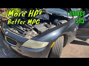 BMW Z4 air filter change and box clean. Do this or damage your engine.