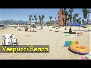 Vespucci Beach | Just Walking | GTA V