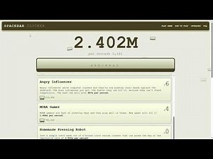 Spacebar Clicker | Ultimate Idle Clicking Game