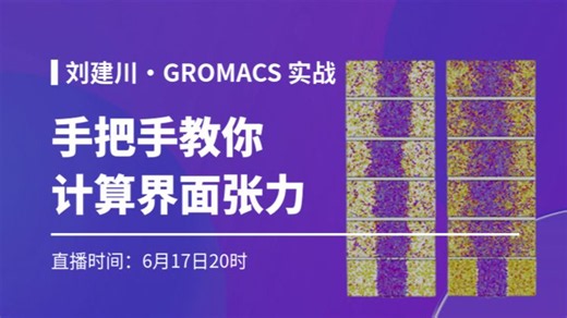 刘建川・GROMACS 实战：手把手教你计算界面张力