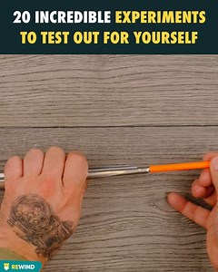 20 incredible experiments to test out for yourself! 😯🤯 | Rewind