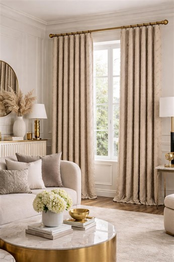 Handmade Linen Textured Curtain Panel, Natural Patterned Drapes, Modern Window Curtains, Luxury Curtain - Etsy Australia