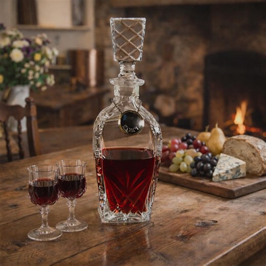 1798 Georgian Sterling Silver PORT Bottle Label With Original Chain - Etsy