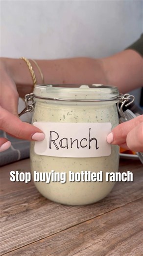 5-Minute Homemade Ranch Dressing