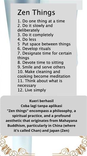 zen things