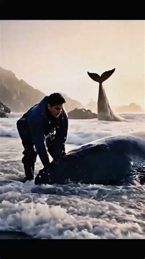 Passerby Rushes to Save Stranded Whales HeartTouching Rescue #AnimalAidAcademy #WhalaeRescue