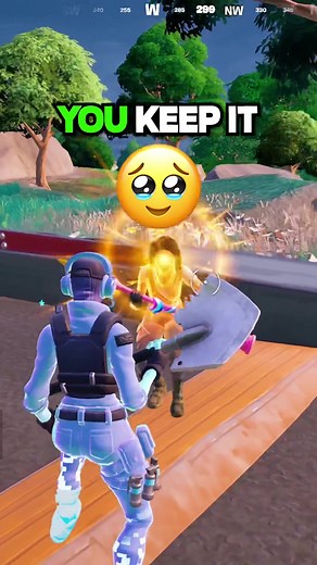 Giving a Fortnite Default My Crown | Fortnite Chapter 4 Gaming Moment