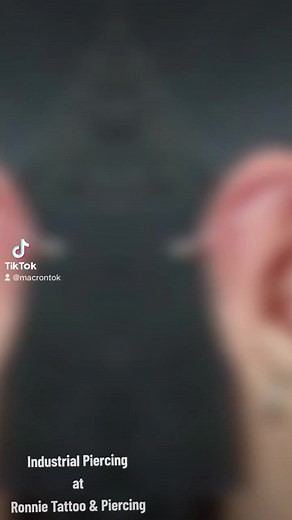 4.7K views · 20 reactions | "Elevate your style with our industrial piercing jewelry" Thank you so much for choosing  Steelenskin Ronnie Tattoo & Piercing Ronnie Tattoo Maribago So what are you waiting for? Book your piercing appointment now! #industrialpiercingnearme #industrialpiercingshop #ronnietattooandpiercing #ronnietattoomaribagolapulapu #steelenskin #lapulapupiercingshopnearme #cebupiercingshop | Ronnie Tattoo & Piercing | Facebook