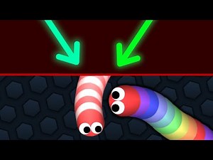 Slither.io BORDER HACK // TRAPPING TRICK // EPIC SLITHERIO GAMEPLAY