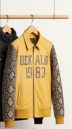 What Makes DEKALB's CUSTOMIZED Python Bomber Jackets So SPECIAL?