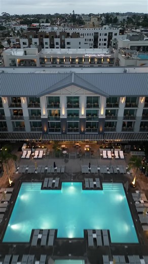 Drone footage of The Seabird Resort. Beautiful beachfront location for southern California. #djimini3pro #drone #southerncalifornia #california #hyatt #globalist #theseabirdresort #oceanside #oceansidecalifornia #blacktravel #contentcreator #travel #traveltiktok #dji