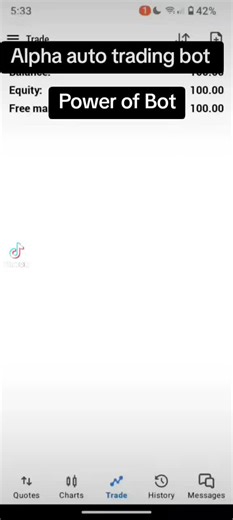 Alpha Trading Bot 😮#tradings #timemanagement #creatorsearchinsights #learnontiktok #moneymaking