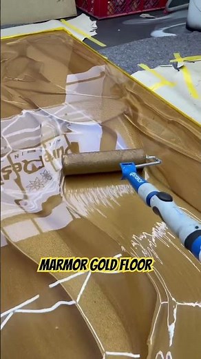 Fugenlose Oberflächen auf Polyurethan Harz Basis als Marmor Design #epoxidharz #art #epoxyfloor